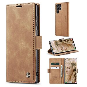 Θήκη Samsung Galaxy S23 Ultra CASEME 013 Series Πορτοφόλι με βάση στήριξης