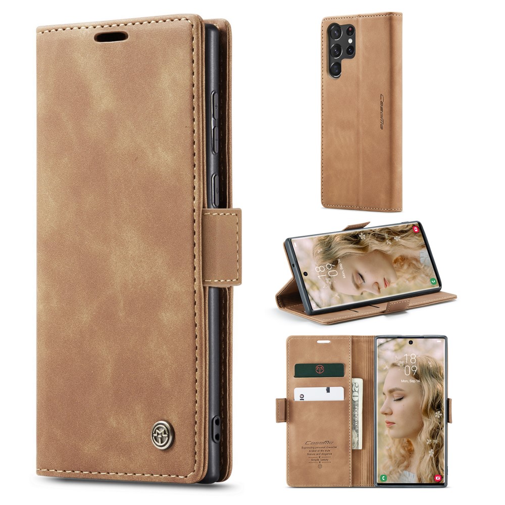 Θήκη Samsung Galaxy S23 Ultra CASEME 013 Series Πορτοφόλι με βάση στήριξης