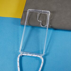 Θήκη Samsung Galaxy S23 Ultra Mad Mask Hybrid Sockproof Transparent V3 πλάτη με κορδόνι από αντικραδασμικό TPU - Image 4