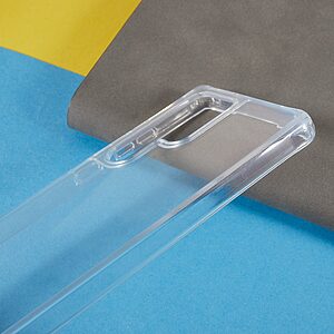 Θήκη Samsung Galaxy S23 Ultra Mad Mask Hybrid Sockproof Transparent V3 πλάτη με κορδόνι από αντικραδασμικό TPU ροζ χρυσό - Image 5