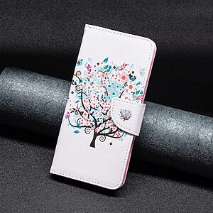 Θήκη Xiaomi Redmi Note 12 5G / Poco X5 5G OEM Flowered Tree με βάση στήριξης, υποδοχές καρτών και μαγνητικό κούμπωμα Flip Wallet από συνθετικό δέρμα και TPU - Image 4