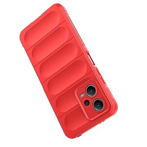Θήκη Xiaomi Redmi Note 12 5G / Poco X5 5G Mad Mask Rugged Armor από σκληρό Premium TPU κόκκινο - Image 3