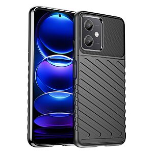 Θήκη Xiaomi Poco X5 5G Mad Mask Thunder Series Πλάτη από ενισχυμένο TPU μαύρο