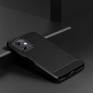 Θήκη Xiaomi Redmi Note 12 5G / Poco X5 5G MOFI Brushed V2 TPU Carbon Πλάτη μαύρο - Image 3