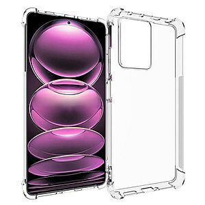 Θήκη Xiaomi Poco X5 Pro 5G OEM Silicone Sockproof Dual layer Transparent Πλάτη TPU