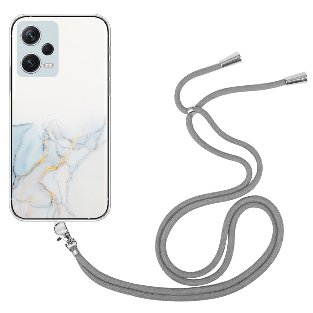 Θήκη Xiaomi Poco X5 Pro 5G OEM πλάτη κορδόνι με σχέδιο Baby Blue Cloud από αντικραδασμικό TPU γκρι Θήκη Xiaomi Poco X5 Pro 5G OEM πλάτη κορδόνι με σχέδιο Baby Blue Cloud από αντικραδασμικό TPU γκρι