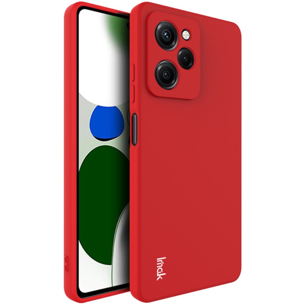 Θήκη Xiaomi Poco X5 Pro 5G IMAK UC-4 Series Soft Ultra Slim TPU πλάτη κόκκινο