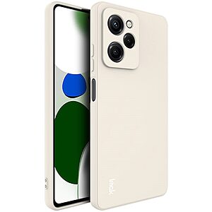 Θήκη Xiaomi Poco X5 Pro 5G IMAK UC-4 Series Soft Ultra Slim TPU πλάτη λευκό