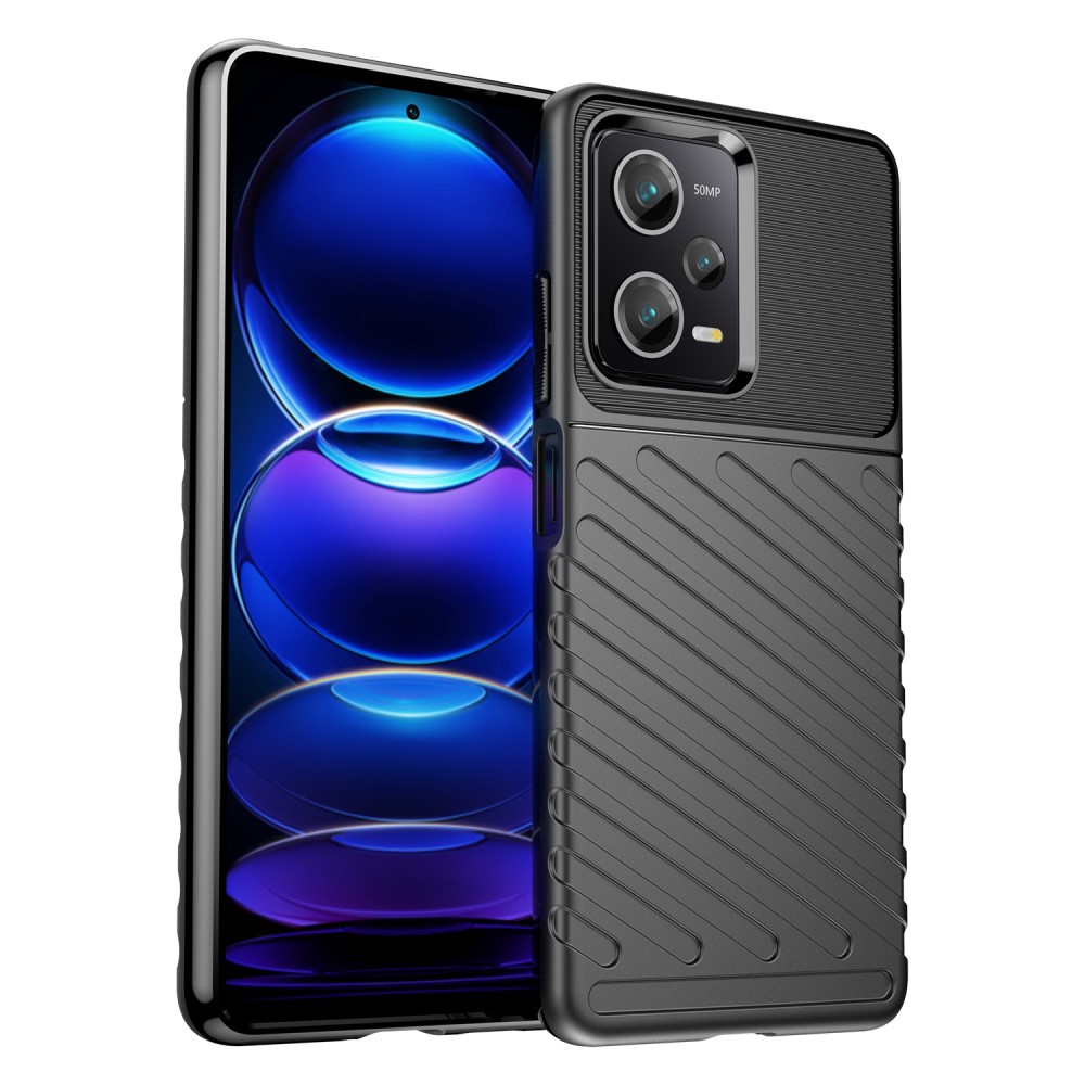 Θήκη Xiaomi Poco X5 Pro 5G Mad Mask Thunder Series Πλάτη από ενισχυμένο TPU μαύρο