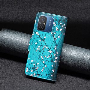 Θήκη Xiaomi Redmi 12C OEM Wintersweet με βάση στήριξης, υποδοχές καρτών και μαγνητικό κούμπωμα Flip Wallet από συνθετικό δέρμα και TPU - Image 4