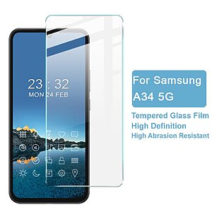 Αντιχαρακτικό γυαλί IMAK για Samsung Galaxy A34 5G Tempered Glass 9H – 0.26mm - Image 3