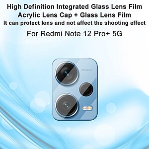 Αντιχαρακτικό γυαλί κάμερας IMAK για Xiaomi Redmi Note 12 Pro+ Camera lens Tempered Glass 9H – 0.15mm - Image 2