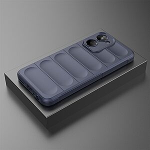 Θήκη Realme 10 Mad Mask Rugged Armor από σκληρό Premium TPU μπλε - Image 3