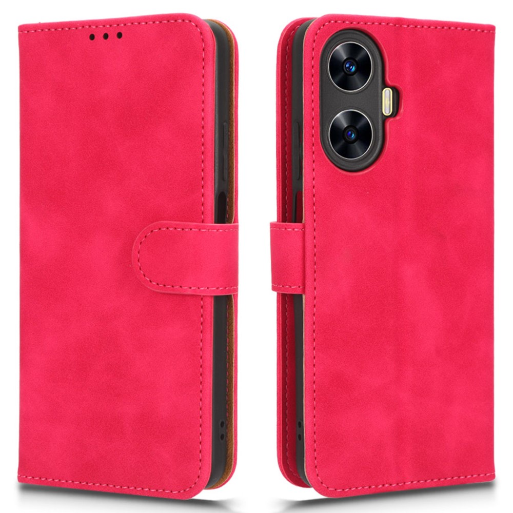 Θήκη Realme C55 OEM Leather Skin touch Feeling με βάση στήριξης