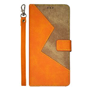 Θήκη Realme C55 IDEWEI PU Foldable Series v5 με βάση στήριξης, υποδοχή καρτών και μαγνητικό κούμπωμα Flip Wallet από συνθετικό δέρμα και εσωτερικό TPU κίτρινο - Image 5