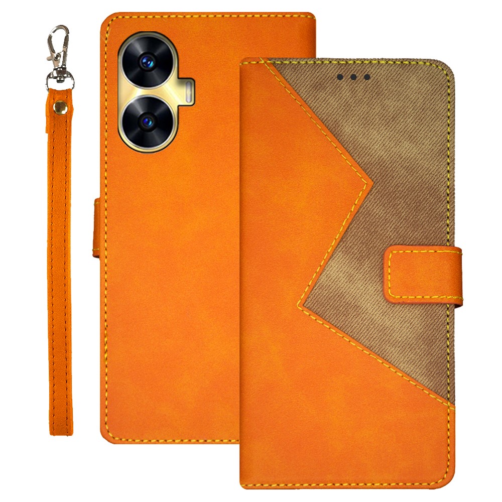 Θήκη Realme C55 IDEWEI PU Foldable Series v5 με βάση στήριξης