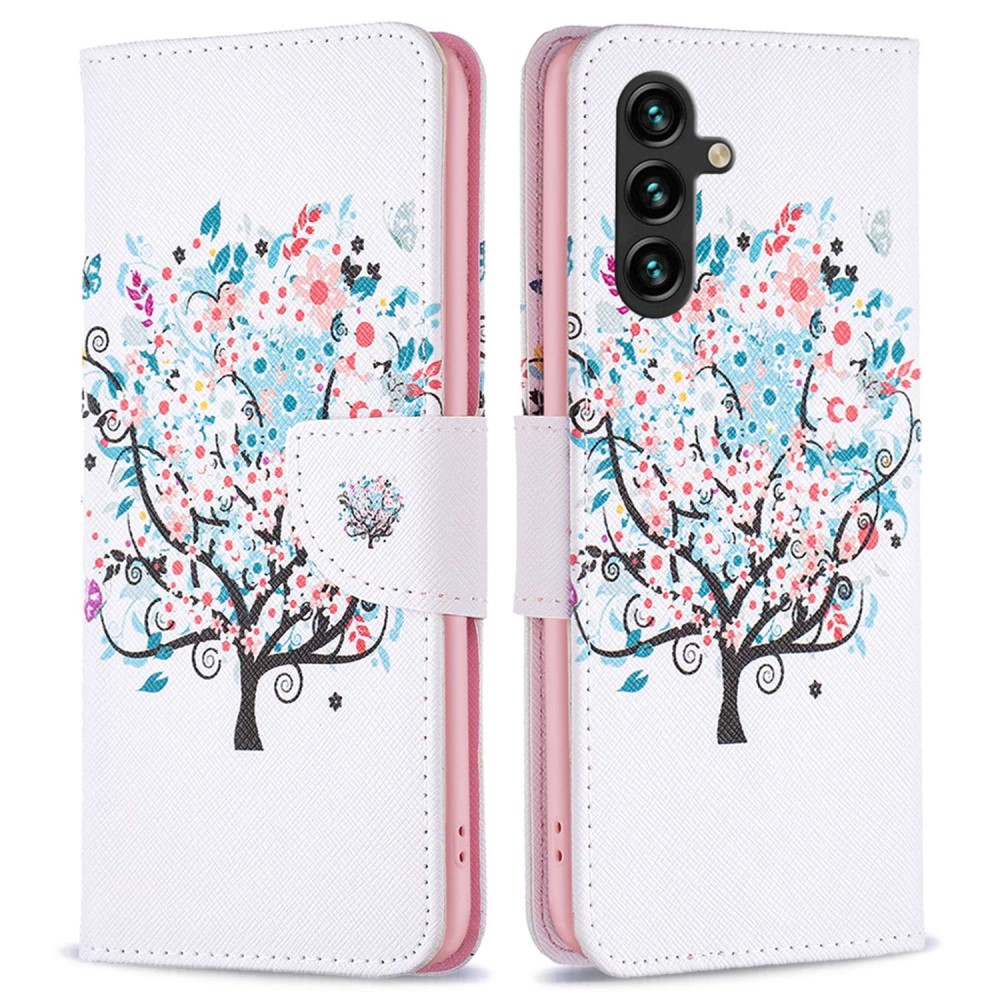 Θήκη Samsung Galaxy A14 4G / 5G OEM Flowered Tree με βάση στήριξης Θήκη Samsung Galaxy A14 4G / 5G OEM Flowered Tree με βάση στήριξης