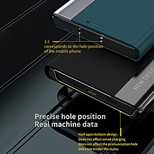 Θήκη Samsung Galaxy A14 4G / 5G New Design Leather Stand Cover από συνθετικό δέρμα ροζ - Image 4