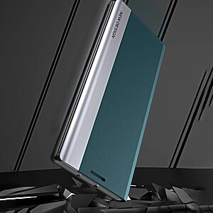 Θήκη Samsung Galaxy A14 4G / 5G New Design Leather Stand Cover από συνθετικό δέρμα ροζ - Image 5