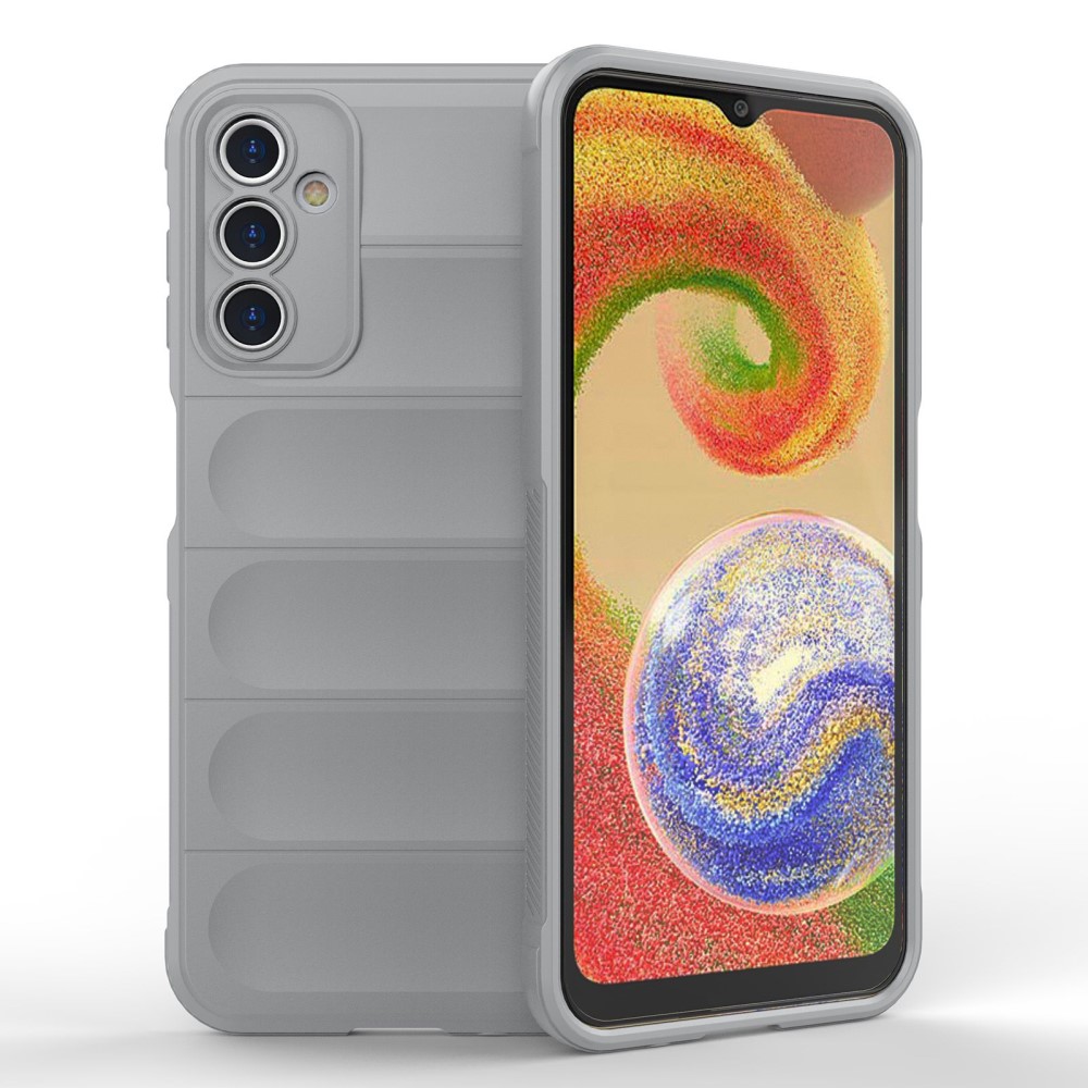Θήκη Samsung Galaxy A14 4G / 5G Mad Mask Rugged Armor από σκληρό Premium TPU γκρι ανοιχτό