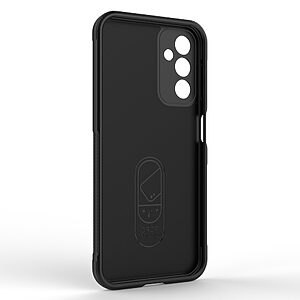 Θήκη Samsung Galaxy A14 4G / 5G Mad Mask Rugged Armor από σκληρό Premium TPU μαύρο - Image 5