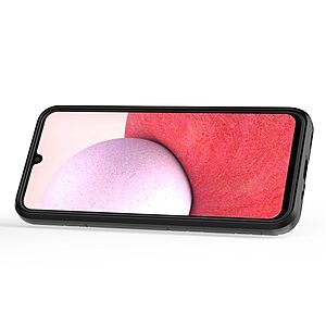 Θήκη Samsung Galaxy A14 4G / 5G Mad Mask Πλάτη Thin Armor με Μαγνητικό δαχτυλίδι και Βάση στήριξης TPU μαύρο - Image 3