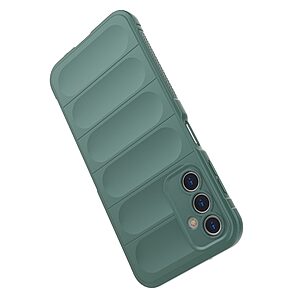 Θήκη Samsung Galaxy A14 4G / 5G Mad Mask Rugged Armor από σκληρό Premium TPU πράσινο - Image 3