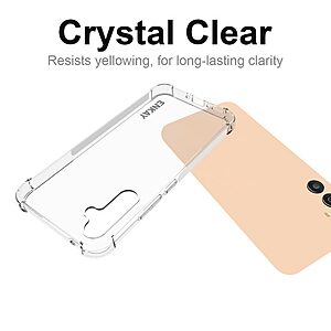 Θήκη Samsung Galaxy A34 5G ENKAY Enkay Silicone Sockproof Anti-Slip Transparent Πλάτη TPU - Image 5