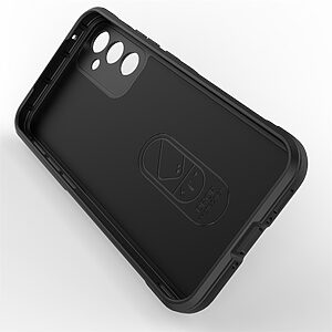Θήκη Samsung Galaxy A34 5G Mad Mask Rugged Armor από σκληρό Premium TPU μαύρο - Image 3