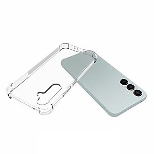 Θήκη Samsung Galaxy A54 5G OEM Silicone Sockproof Dual layer Transparent Πλάτη TPU - Image 3