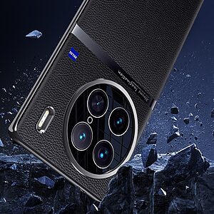 Θήκη Vivo X90 Pro 5G Mad Mask Inner Edge V2 πλάτη από συνθετικό δέρμα TPU μαύρο - Image 3