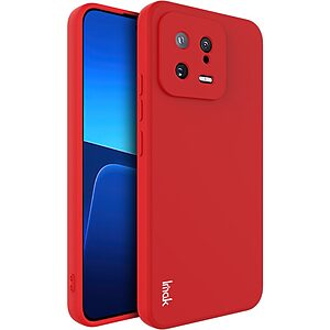 Θήκη Xiaomi 13 5G IMAK UC-4 Series Soft Ultra Slim TPU πλάτη κόκκινο