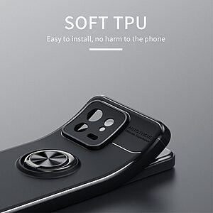 Θήκη Xiaomi 13 5G OEM Magnetic Ring Kickstand / Μαγνητικό δαχτυλίδι / Βάση στήριξης TPU μπλε - Image 3