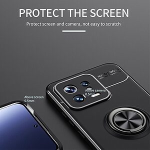 Θήκη Xiaomi 13 5G OEM Magnetic Ring Kickstand / Μαγνητικό δαχτυλίδι / Βάση στήριξης TPU μπλε - Image 4