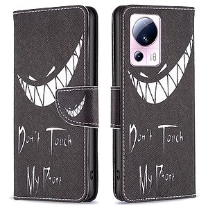 Θήκη Xiaomi 13 Lite 5G OEM Μalicious Face with chainsaw με βάση στήριξης