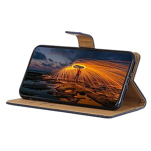 Θήκη Xiaomi 13 Lite 5G Mad Mask Leather Wallet Case με βάση στήριξης, υποδοχές καρτών και μαγνητικό κούμπωμα Flip Wallet από συνθετικό δέρμα μπλε - Image 3