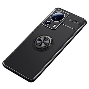 Θήκη Xiaomi 13 Lite 5G OEM Magnetic Ring Kickstand / Μαγνητικό δαχτυλίδι / Βάση στήριξης TPU μαύρο