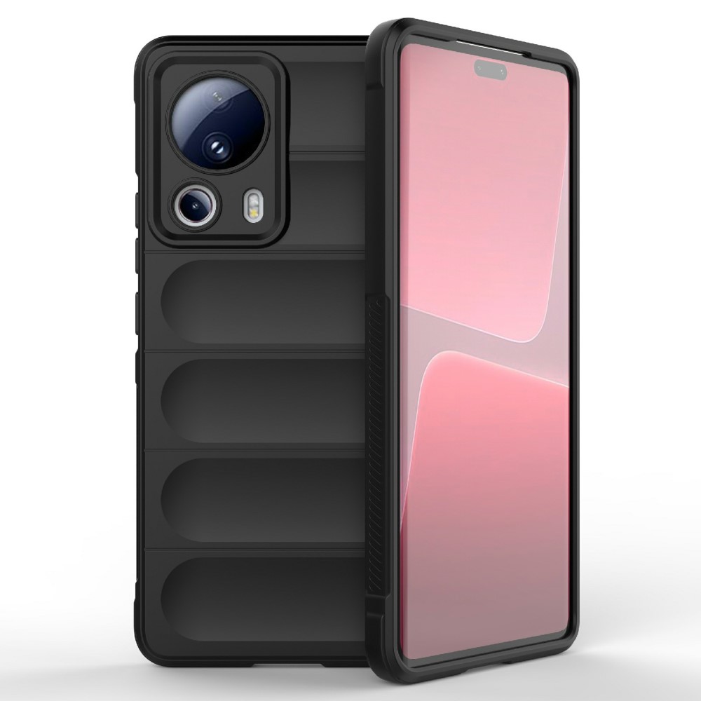 Θήκη Xiaomi 13 Lite 5G Mad Mask Rugged Armor από σκληρό Premium TPU μαύρο Θήκη Xiaomi 13 Lite 5G Mad Mask Rugged Armor από σκληρό Premium TPU μαύρο