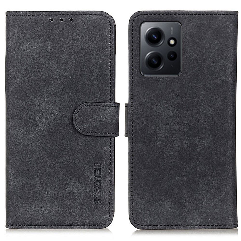 Θήκη Xiaomi Redmi Note 12 4G KHAZNEH Litchi Retro Texture Leather με βάση στήριξης