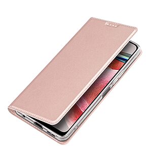 Θήκη Xiaomi Redmi Note 12 4G Dux Ducis Skin Pro Series με βάση στήριξης, υποδοχή καρτών και μαγνητικό κούμπωμα Flip Wallet από συνθετικό δέρμα και TPU ροζ - Image 5