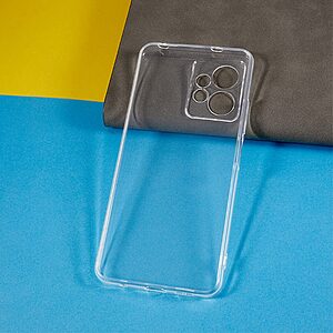 Θήκη Xiaomi Redmi Note 12 4G OEM Silicone Sockproof V6 Anti-Slip Transparent Πλάτη TPU - Image 3