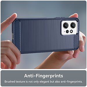 Θήκη Xiaomi Redmi Note 12 4G Mad Mask Brushed TPU Carbon Πλάτη μπλε - Image 5