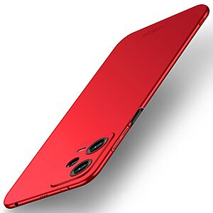 Θήκη Xiaomi Redmi Note 12 Pro+ MOFI Shield JK Slim Series Πλάτη από σκληρό πλαστικό κόκκινο