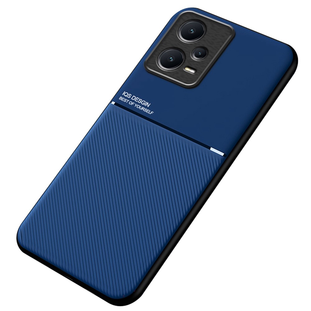 Θήκη Xiaomi Redmi Note 12 Pro+ Mad Mask Inner Edge πλάτη από συνθετικό δέρμα TPU μπλε