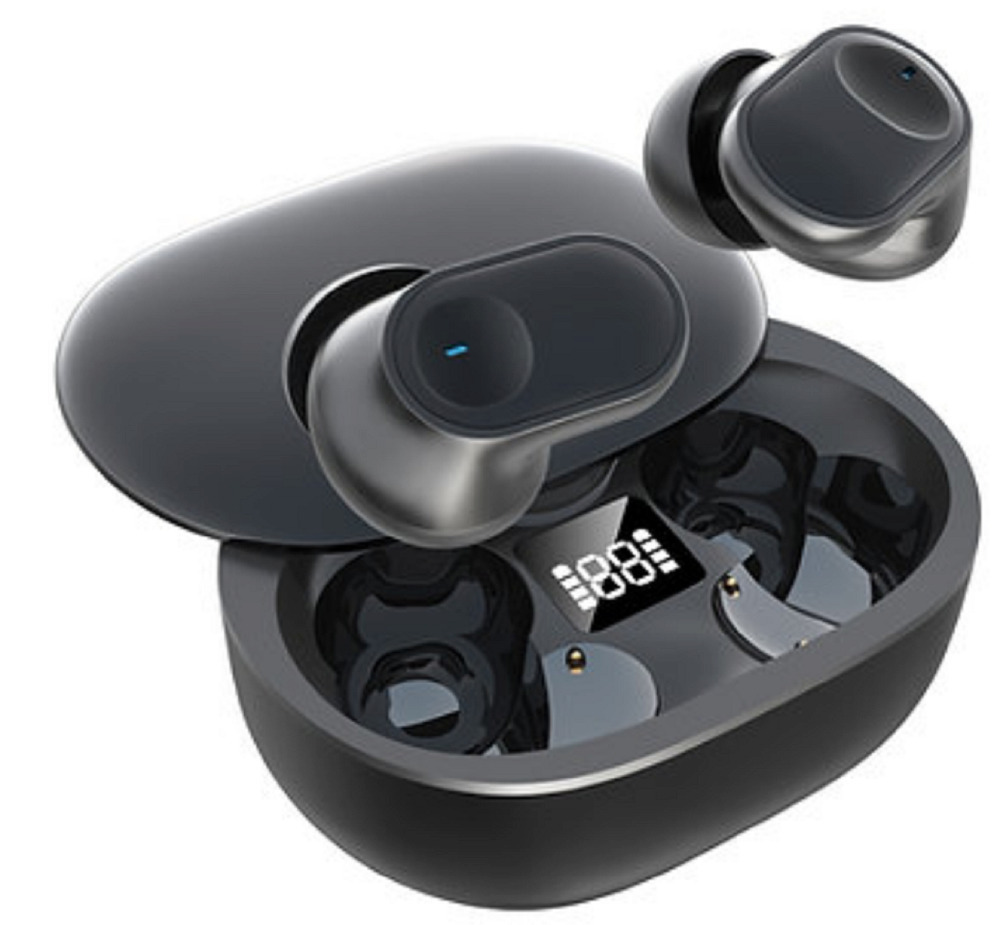 akoustika-veger-m13-1 Ακουστικά VEGER Bluetooth True Wireless Stereo TWS με θήκη φόρτισης (M13) μαύρα