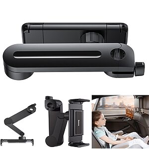 Βάση Αυτοκινήτου BASEUS Fun Journey για το Πίσω Κάθισμα για Κινητά Τηλέφωνα και Τάμπλετ 4.7-12.3" - Μαύρο