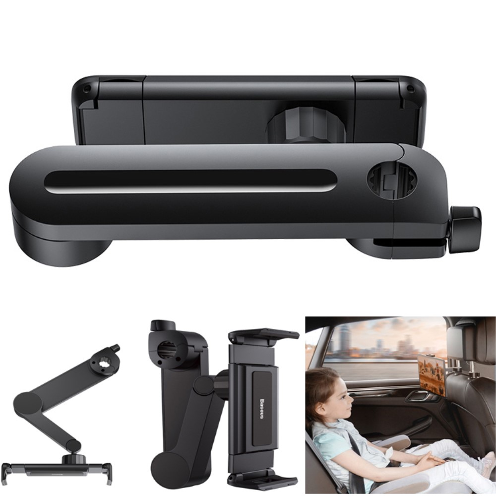 Βάση Αυτοκινήτου BASEUS Fun Journey για το Πίσω Κάθισμα για Κινητά Τηλέφωνα και Τάμπλετ 4.7-12.3" - Μαύρο Βάση Αυτοκινήτου BASEUS Fun Journey για το Πίσω Κάθισμα για Κινητά Τηλέφωνα και Τάμπλετ 4.7-12.3" - Μαύρο