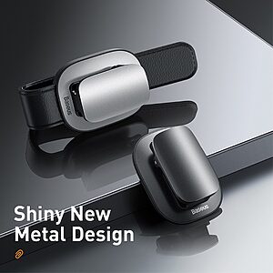 Κλιπ Στήριξης Γυαλιών BASEUS για σκίαστρο Αυτοκινήτου - Ασημί - Image 5