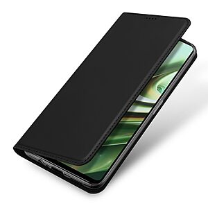 Θήκη OnePlus Nord CE 3 Lite 5G DUX DUCIS Skin Pro Series με βάση στήριξης, υποδοχή καρτών και μαγνητικό κούμπωμα Flip Wallet από συνθετικό δέρμα και TPU μαύρο - Image 4
