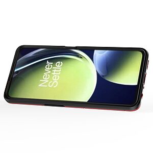 Θήκη OnePlus Nord CE 3 Lite 5G Mad Mask Πλάτη Thin Armor με Μαγνητικό δαχτυλίδι και Βάση στήριξης TPU κόκκινο - Image 3